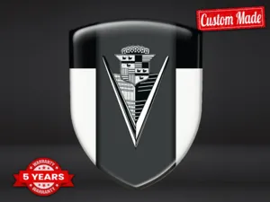 Cadillac Pegatina Silicona Diseño Personalizado Etiquetas Alta Gama ST